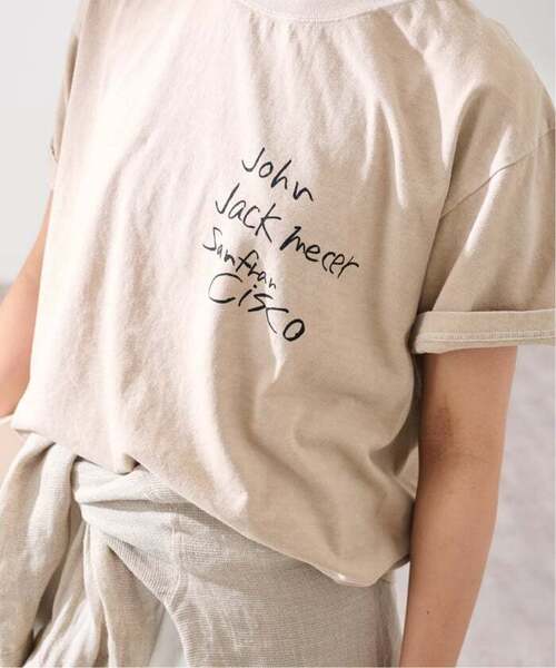 FRAMeWORK（フレームワーク） tシャツ 「追加」J.J.MERCER フォト