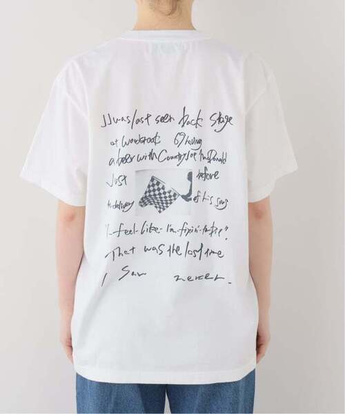 FRAMeWORKオリジナルのロゴプリントTシャツ FRAMeWORK（フレームワーク） tシャツ 「追加」J.J.MERCER フォト