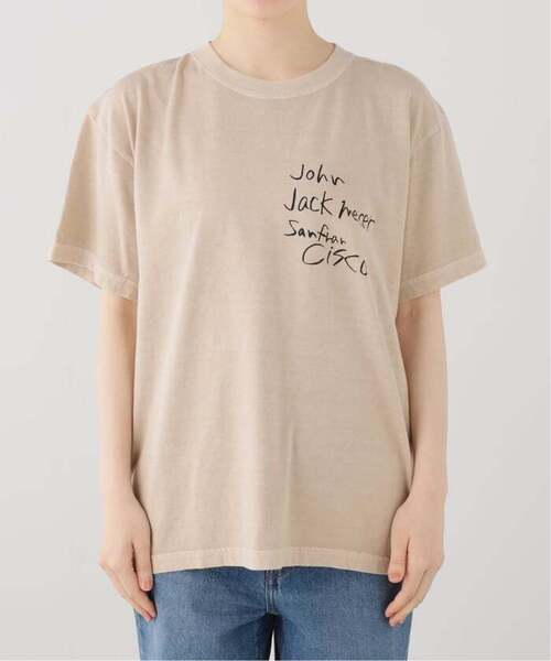 FRAMeWORK（フレームワーク） tシャツ 「追加」J.J.MERCER フォト