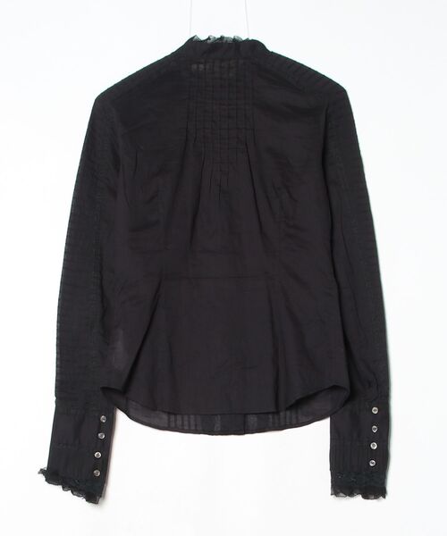 「JUICY COUTURE」 長袖ブラウス - ブラック レディース_画像2