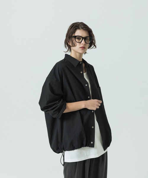 「SLICK」 長袖シャツ 2 スミクロ メンズ_画像6