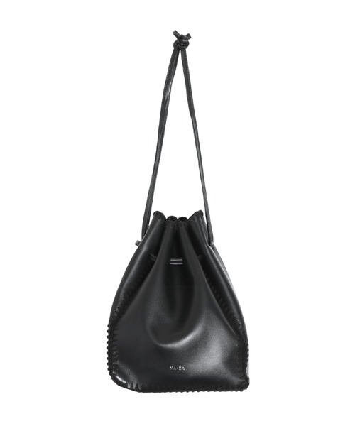 YArKA ショルダーバッグ 「YArKA/ヤーカ」real leather × knit