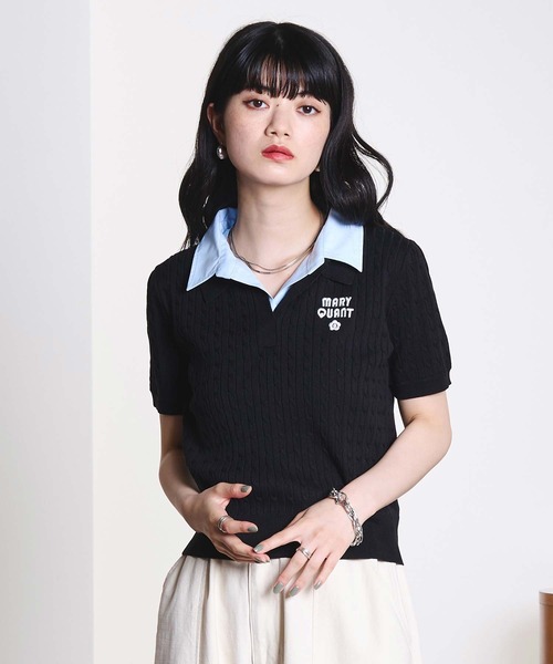 MARY QUANT（マリークヮント） ニット セーター マリークワント 「ROSE