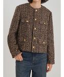 ジャケット テーラードジャケット フラップデザ...の詳細画像1