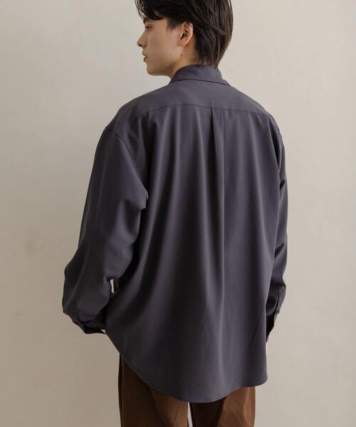 「SENSE OF PLACE by URBAN RESEARCH」 長袖シャツ MEDIUM ブラウン メンズ_画像5