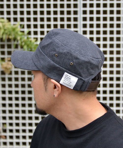ANCHOR（アンカー） キャップ 帽子 QUARTER GALLERY ベルクロデニム