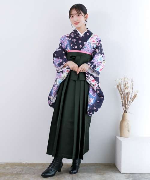 KYOETSU（京越） 着物 レディース 華やかAB 4点セット( 着物 + 袴 +