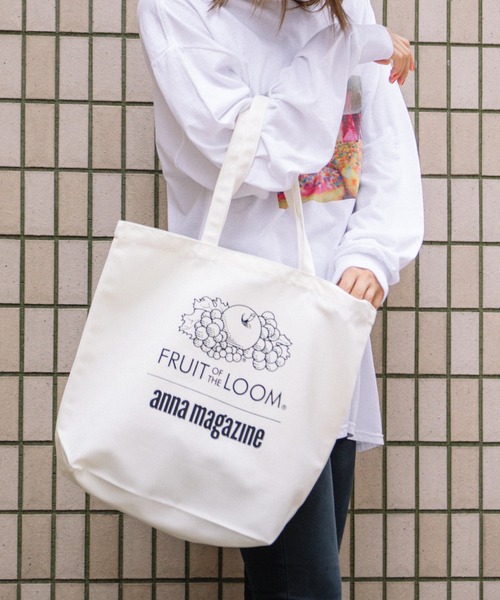 FRUIT OF THE LOOM トートバッグ FTL×anna magazine PHOTO TOTE