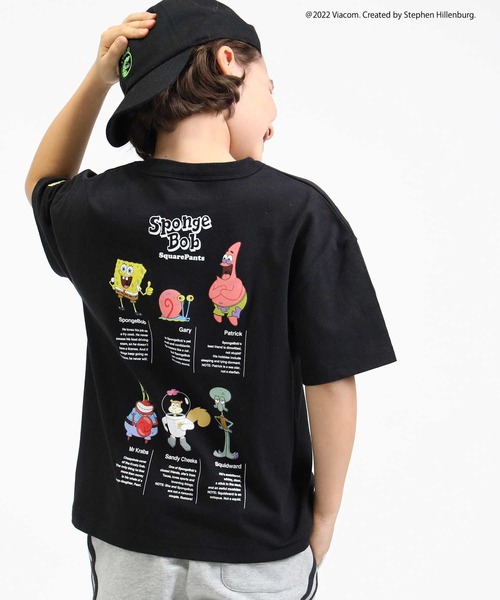 Right-on（ライトオン） tシャツ スポンジボブTシャツ（キッズサイズ 