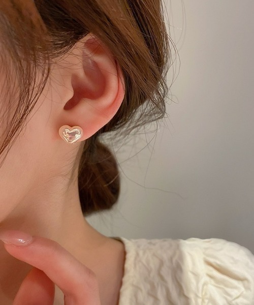 LACーVERT ピアス オーロラハートピアス レディース : ZOZOTOWN Yahoo