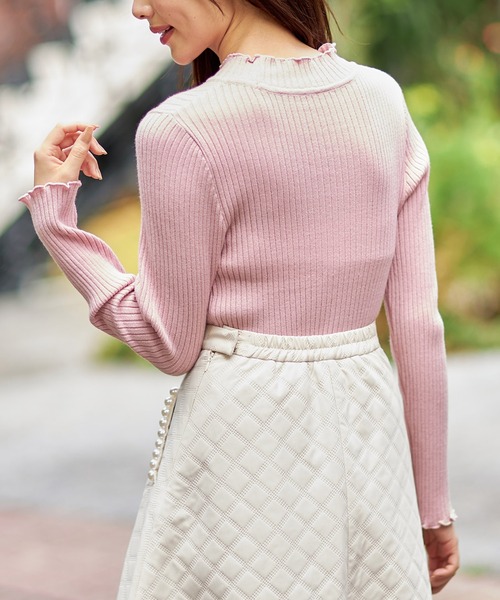 tocco closet（トッコ クローゼット） ニット プチハイネックメロー