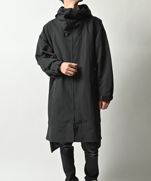 コート モッズコート 【ADAMPATEK/アダムパテック】 looose hooded coat/フード付きルーズコート ADAMPATEK/アダムパテック looose hooded