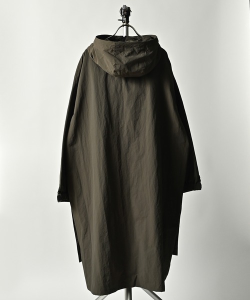 コート モッズコート 【ADAMPATEK/アダムパテック】 looose hooded coat/フード付きルーズコート ADAMPATEK/アダムパテック looose hooded