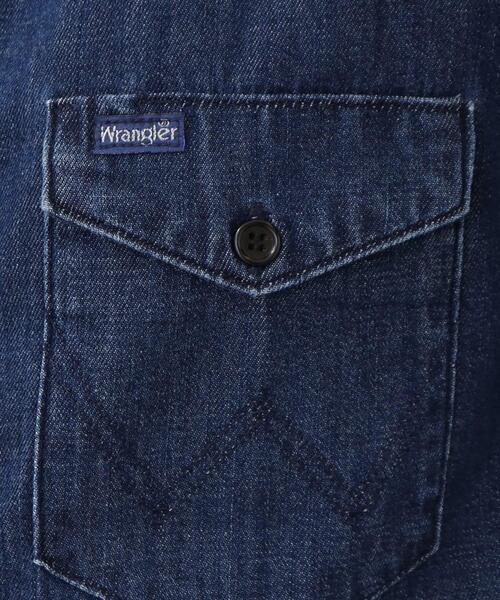 Wrangler ブラウス シャツ 「別注」Wrangler デニムシャツ