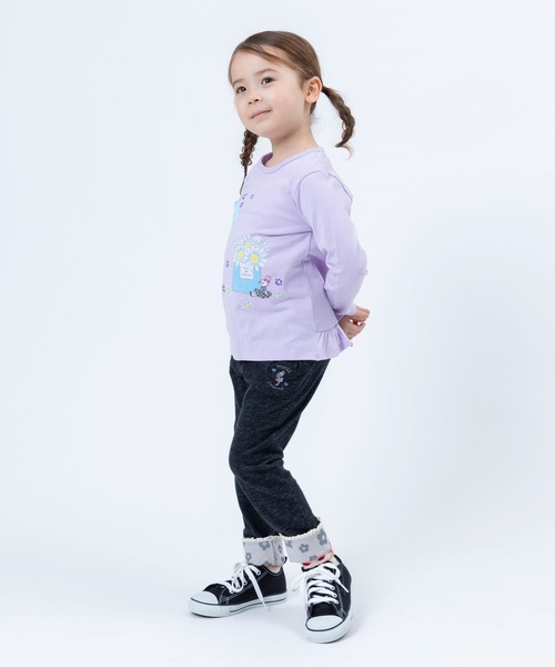 KP パンツ デニム ジーンズ デニム風ストレッチパンツ(100〜130cm