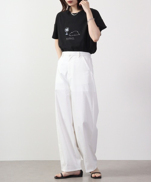 tシャツ EMAGO 夏休みのカバドルマンT 半袖 レディース Emago tシャツ EMAGO 夏休みのカバドルマンT 半袖 レディース