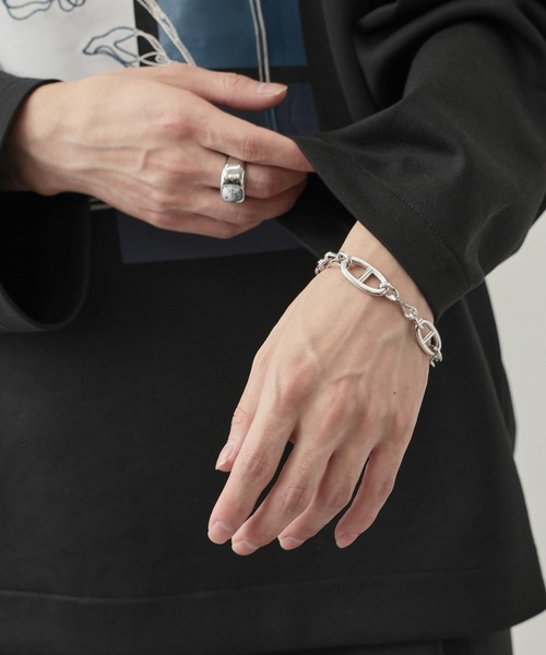 JUNRED ブレスレット ital.from JUNRed / multi chain link bracelet