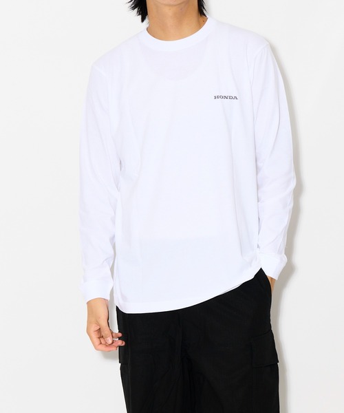 THE BAREFOOT tシャツ 「 HONDA / ホンダ 」 レトロウイング