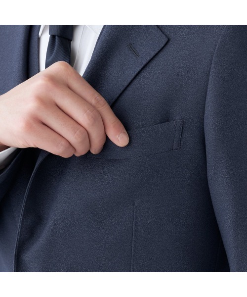 【おまけ付】スーツセレクト スリーピース 背抜き ビジネス 冠婚葬祭 AB6 スーツ｜スリーピース(ベスト付)｜SUIT SELECT | スーツセレクト公式通販