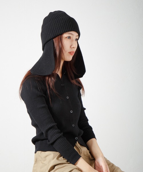 RACAL（ラカル） ニット帽 ニットキャップ Ear Tab Knit Watch / 耳