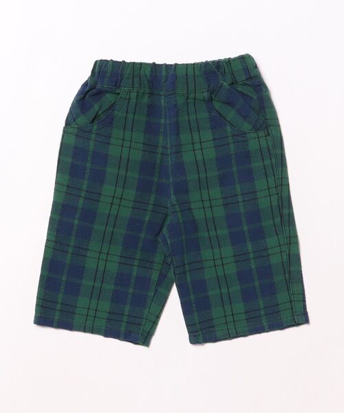 Crescent ハーフパンツ パンツ 短パン チェック柄ハーフパンツ キッズ
