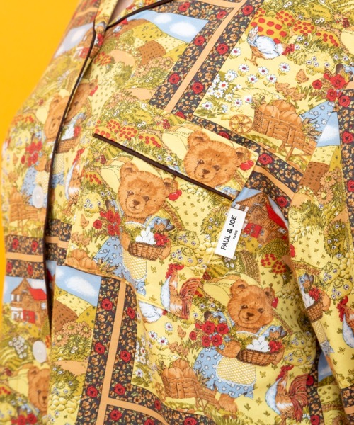 【新品】ポール＆ジョー　スリーシーズンカントリーベアパジャマ（M) PAUL&JOE（ポール＆ジョー） パジャマ ルームウェア 「PAUL＆JOE