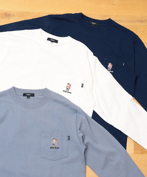 BEAMS HEART ビームスハート　コットン　リブ長袖Uネック　S BEAMS HEART（ビームス ハート） tシャツ 「ユニセックス」BEAMS HEART