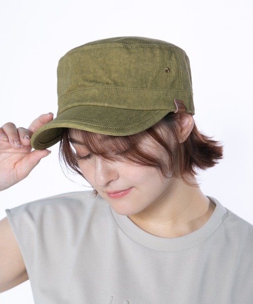 14+（イチヨンプラス） キャップ 帽子 レディース タイダイ革タグ