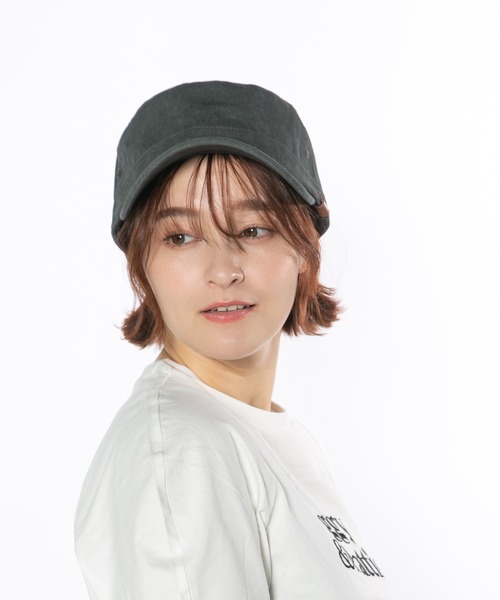 14+（イチヨンプラス） キャップ 帽子 タイダイ革タグワークキャップ