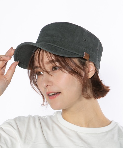 14+（イチヨンプラス） キャップ 帽子 タイダイ革タグワークキャップ