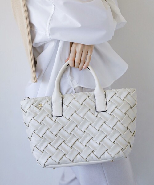 quaranciel ショルダーバッグ バッグ quaranciel: メッシュ 2way