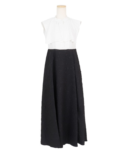 AMBIENT（アンビエント） ワンピース ジャガードドッキングワンピース