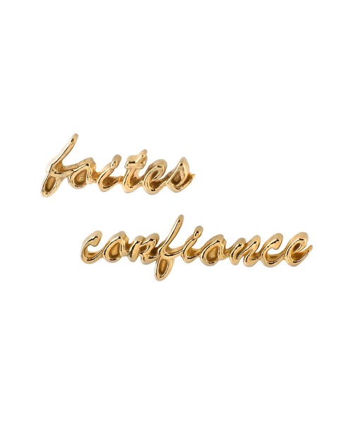 SIENA ROSE（シエナロゼ） ピアス letter・レタリングピアス