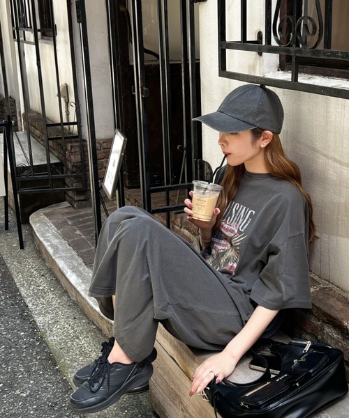 コートワンピース SET]フロントスリットコード刺繍ニットワンピース+クロシェ