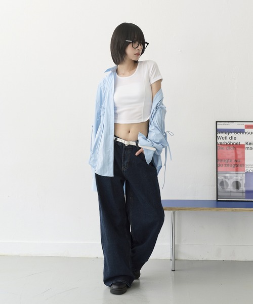 UNE MANSION ブラウス シャツ 「羽織り＆冷房対策に」「UNE