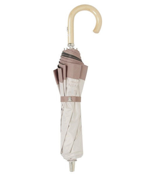 LANVIN COLLECTION 晴雨兼用 日傘 長傘 完全遮光 uvカット 折りたたみ