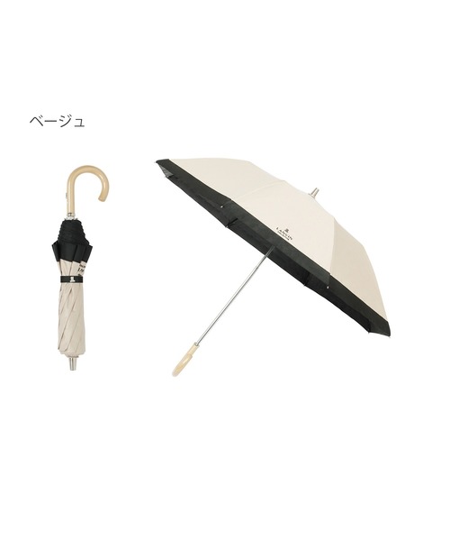★新品★ランバンコレクション　晴雨兼用　日傘　楽折　１級遮光　遮熱　軽量　バラ LANVIN COLLECTION 晴雨兼用 日傘 長傘 完全遮光 uvカット 折りたたみ