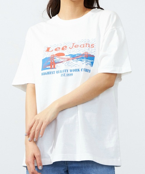 Lee tシャツ ロゴ プリント ハーフスリーブTee（M/Lサイズ