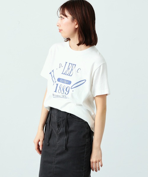 Lee tシャツ ロゴ プリント ハーフスリーブTee（M/Lサイズ