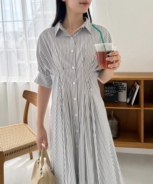 one after another NICE CLAUP ワンピース バックレースアップ