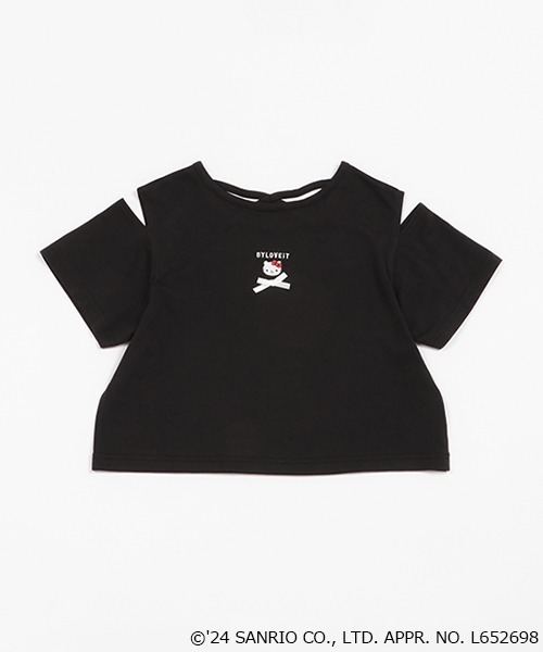 sanrio tシャツ 「ハローキティ」肩あきTシャツ キッズ 子供服