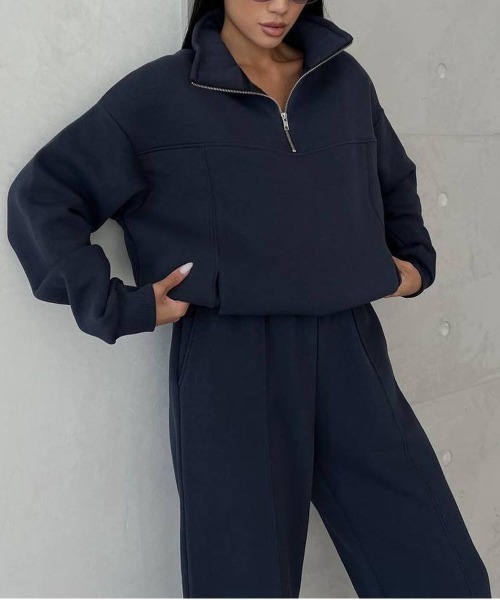 NEW GENTLEMAN トレーナー スウェット 「2点SET」ヒルトン