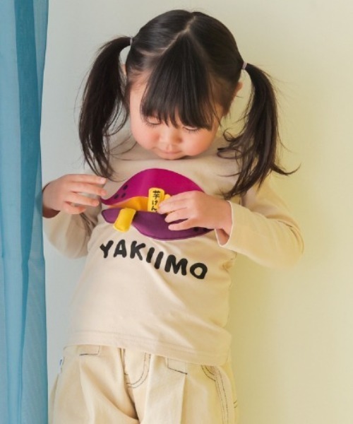 【極美品】リルーム　カラーシャツ　タイガー&エンジェル　ピンク　希少　入手困難 キラッキーウォーターギミック半袖Tシャツ(80cm ラベンダー