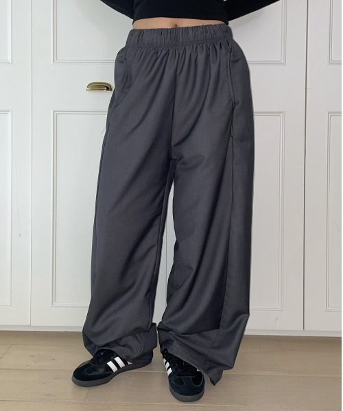 ワイドパンツ スラックス パンツ レディース メンズ : ZOZOTOWN Yahoo