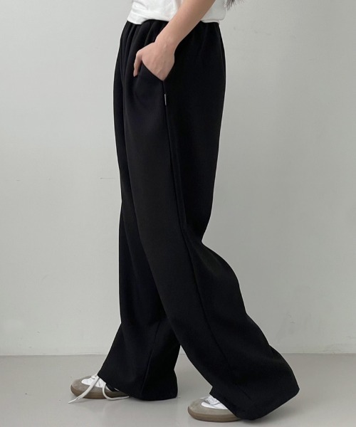 ワイドパンツ スラックス パンツ レディース メンズ : ZOZOTOWN Yahoo