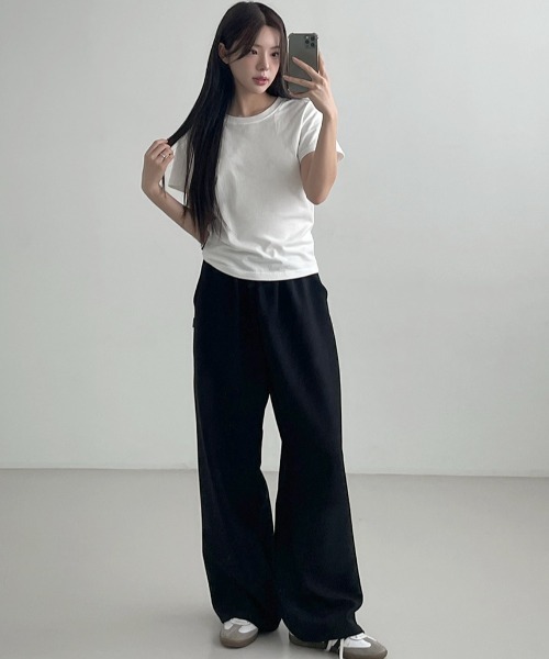 Pants ワイド パンツ スラックス メンズ レディース　L　13 ワイドパンツ スラックス パンツ レディース メンズ : ZOZOTOWN Yahoo