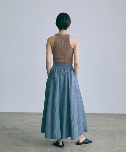 EN NEUME スカート Nylon Taffeta Flared Skirt : ZOZOTOWN Yahoo!店