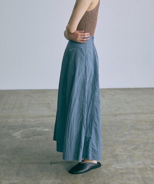 新品 en neume ナイロンタフタフレアスカート EN NEUME スカート Nylon Taffeta Flared Skirt : ZOZOTOWN Yahoo!店