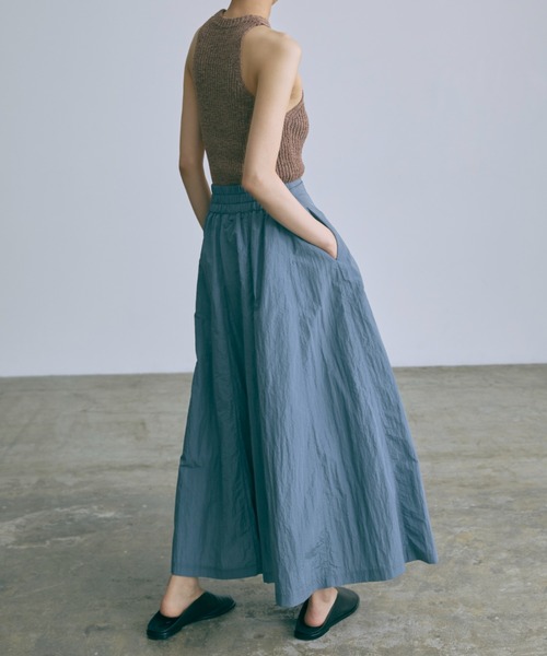 EN NEUME スカート Nylon Taffeta Flared Skirt : ZOZOTOWN Yahoo!店