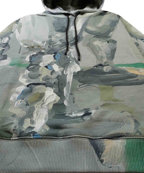 パーカー MSGM×JAN DE VIEGHERコラボレーショングラフィックパーカー レディース MSGM パーカー MSGM×JAN DE VIEGHERコラボレーション